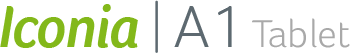 Tablet Iconia | A1