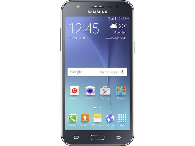 Смартфони Samsung Galaxy J5 (SM-J500F) LTE 8GB, две SIM карти, черен цвят + 750MB 4G интернет на месец