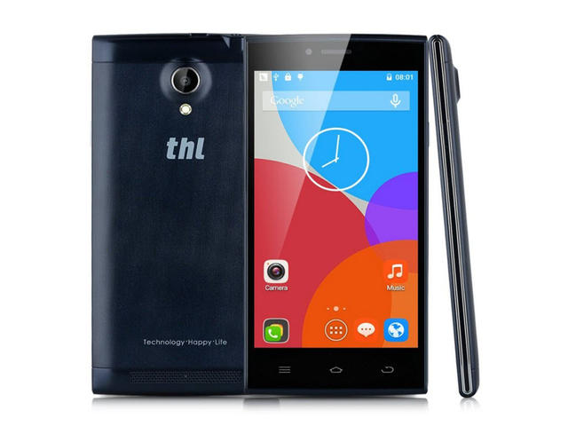 Смартфони THL T6C 8GB, черен цвят + 750MB интернет на месец