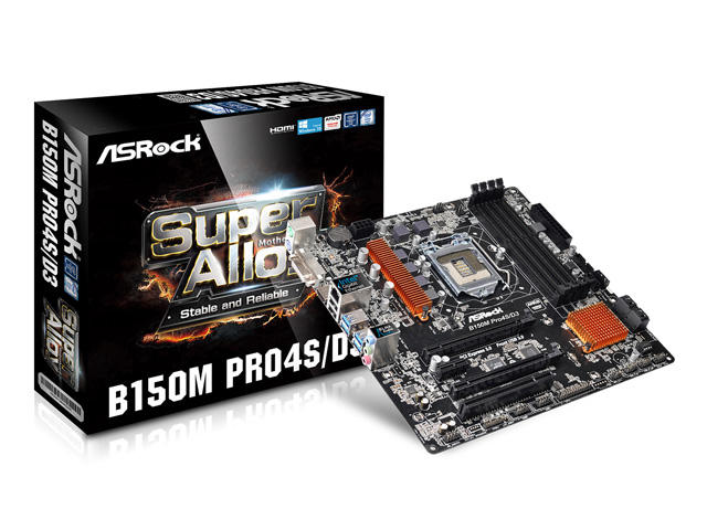Дънни платки ASRock B150M Pro4S/D3