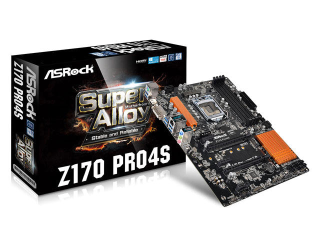 Дънни платки ASRock Z170 Pro4S