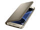 Калъфи Samsung Galaxy S7 edge LED Cover, в златисто