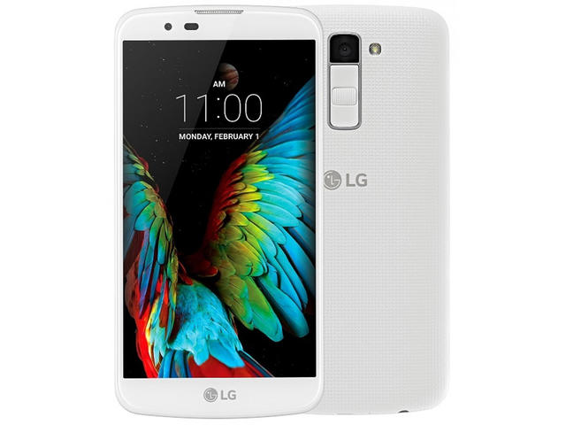 Смартфони LG K10 LTE (K420N) 16GB, бял цвят