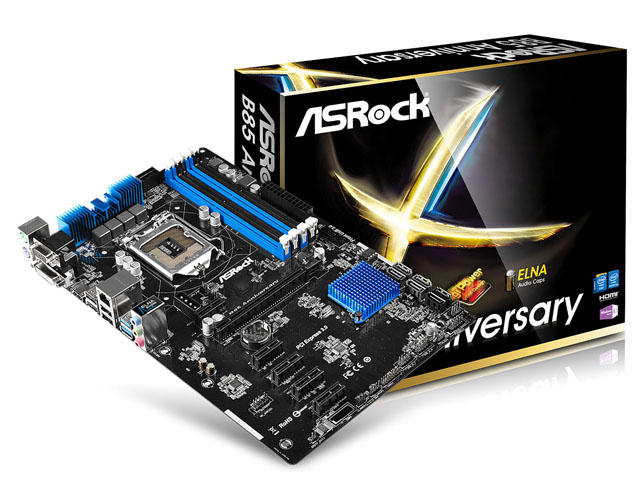 Дънни платки ASRock B85 Anniversary