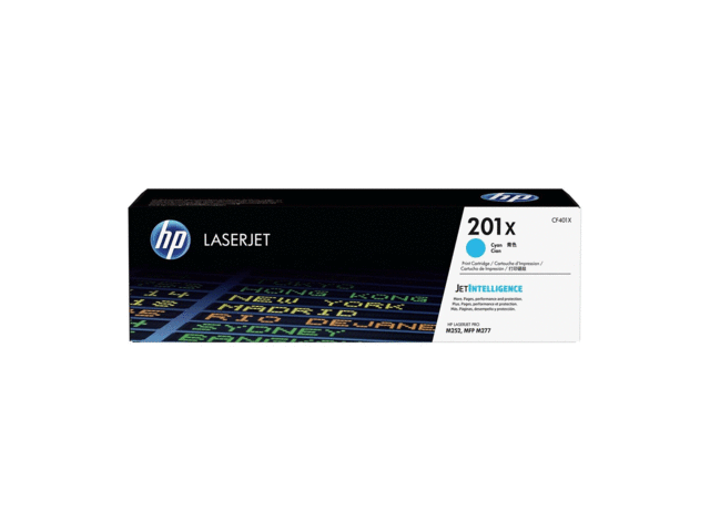 Консумативи Оригинален тонер HP 201X High Capacity Cyan