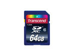 Карти памет 64GB SDXC карта памет Transcend Class 10
