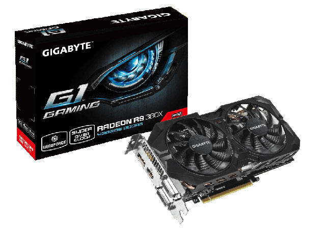Видео карти Gigabyte Radeon R9 380X GV-R938XG1 GAMING-4GD 