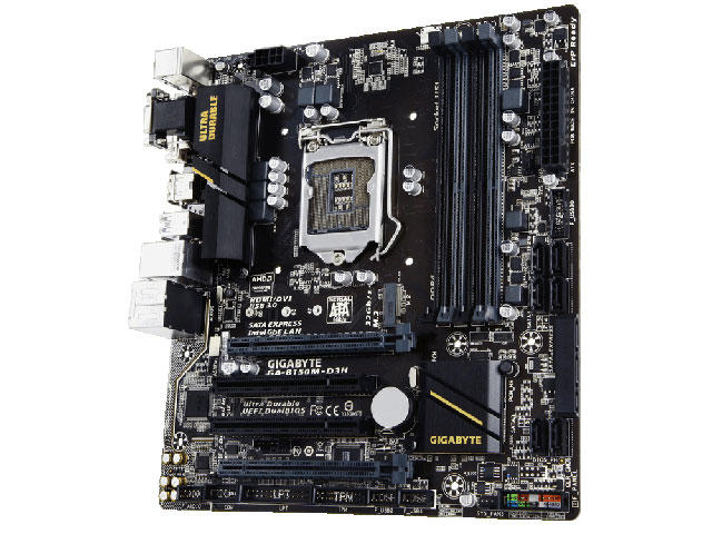 Дънни платки Gigabyte GA-B150M-D3H