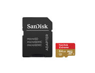 Карти памет 64GB microSDXC SanDisk Extreme Class 10 UHS-I U3