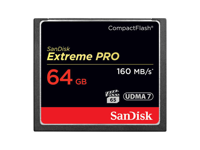 Карти памет 64GB CompactFlash SanDisk Extreme PRO
