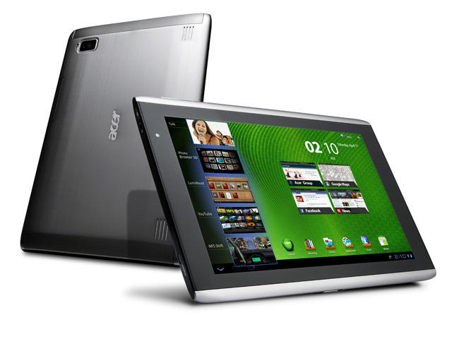 Таблети Acer Iconia Tab A500 16GB, сив цвят