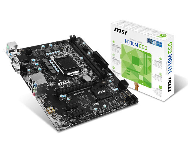 Дънни платки MSI H110M ECO
