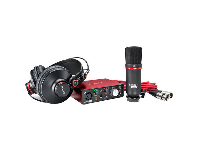 Микрофони Focusrite Scarlett Solo Studio 2nd Gen