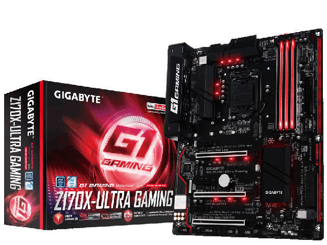 Дънни платки Gigabyte GA-Z170X-Ultra Gaming