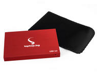 Външни HDD 1TB външен диск, в червено