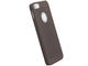 Калъфи Krussel Frost полупрозрачен за iPhone 5/5S/5SE, в черно