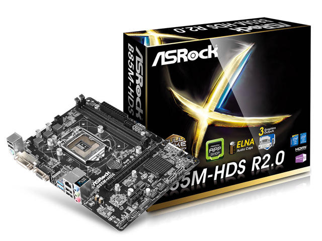 Дънни платки ASRock B85M-HDS R2.0