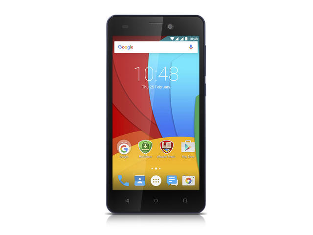 Смартфони Prestigio Muze A5 (5502) син цвят, 8GB + 750MB интернет на месец