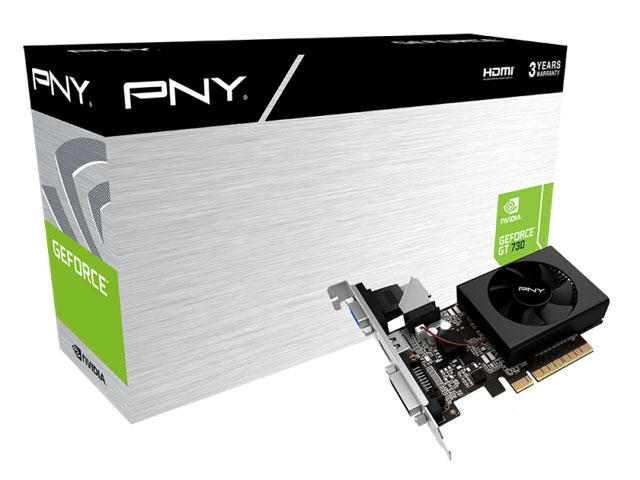 Видео карти PNY GeForce GT 730 2GB