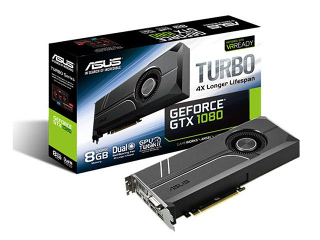 Видео карти ASUS GeForce TURBO GTX1080-8G