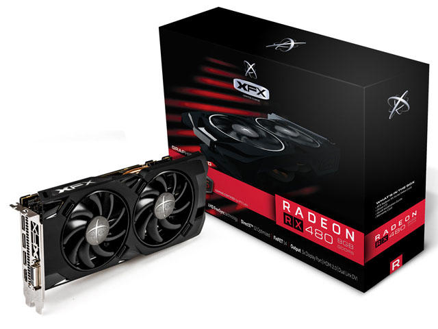 Видео карти XFX Radeon RX 480 RS 4GB with Hard Swap
