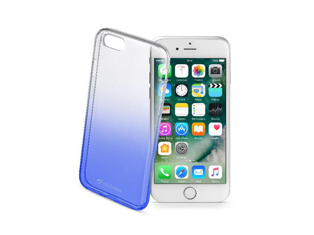 Калъфи Cellular line Shadow калъф за iPhone 7, син