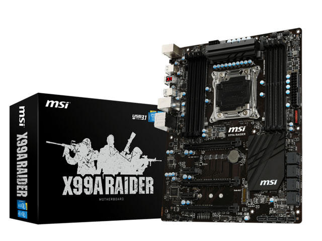 Дънни платки MSI X99A RAIDER