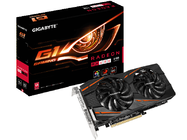 Видео карти Gigabyte Radeon RX 480 G1 Gaming 4G