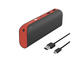 Външни батерии Hama Pipe Power Pack 13000 mAh, червенo-черна