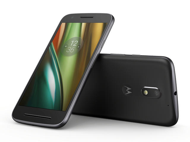 Смартфони Motorola Moto E3 (2016) 8GB, черен цвят
