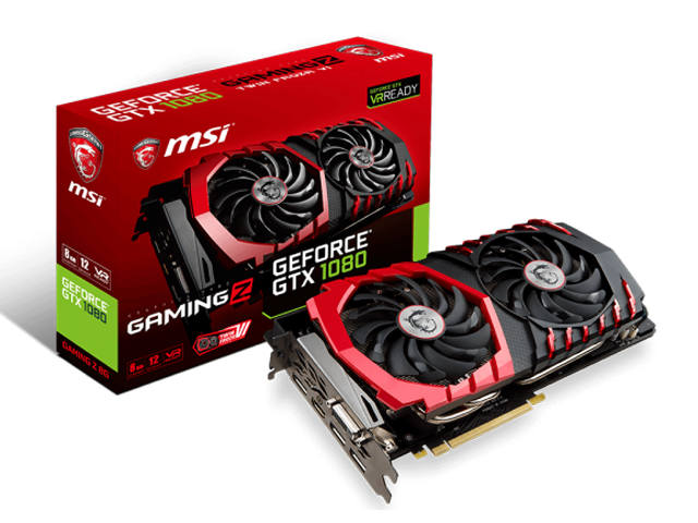 Видео карти MSI GeForce GTX 1080 GAMING Z 8G