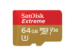 Карти памет 64GB microSDXC SanDisk Extreme Class 10 V30