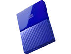 Външни HDD 3TB WD My Passport, в синьо