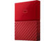 Външни HDD 3TB WD My Passport, в червено