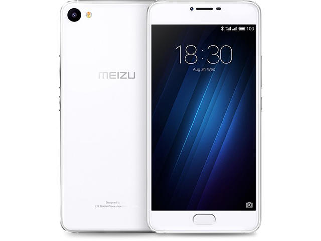Смартфони Meizu U10 32GB, сребрист цвят + 750MB 4G интернет на месец