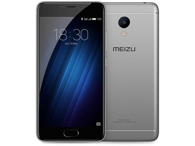 Смартфони Meizu m3s 16GB, сив цвят + 750MB 4G интернет на месец