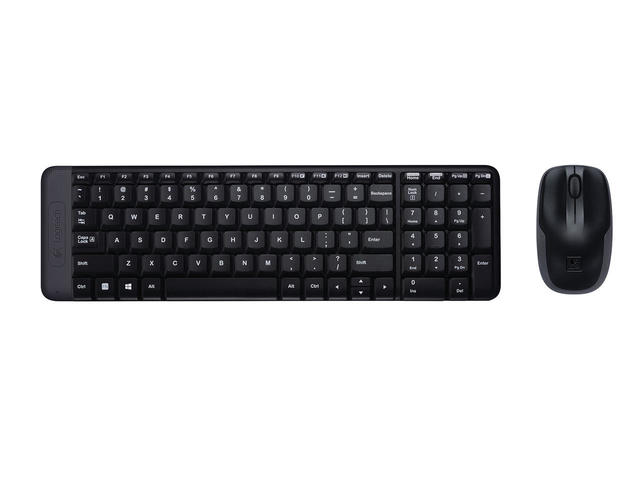 Клавиатури Logitech Wireless Combo MK220