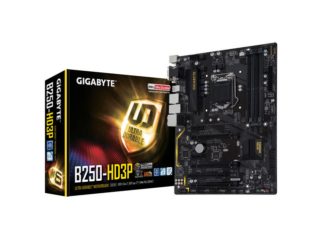 Дънни платки GIGABYTE GA-B250-HD3P