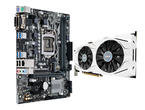 Дънни платки Комплект ASUS PRIME B250M-K +  Asus GeForce DUAL GTX1070-8G