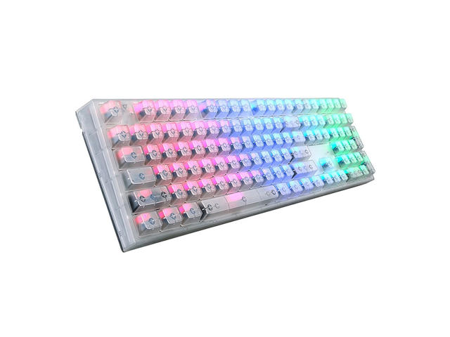 Клавиатури Cooler Master MasterKeys Pro L Crystal Edition Red суичове