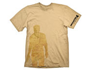 Облекло и аксесоари Uncharted 4 T-Shirt Nathan Drake Map, Size M