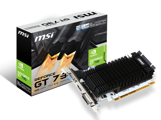 Видео карти MSI GeForce GeForce GT 730