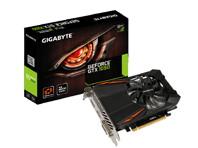 Видео карти Gigabyte GeForce GTX 1050 D5 2G