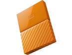 Външни HDD 1TB WD My Passport, в оранжево