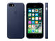 Калъфи Apple iPhone 5/5s/SE Leather Case, Midnight Blue