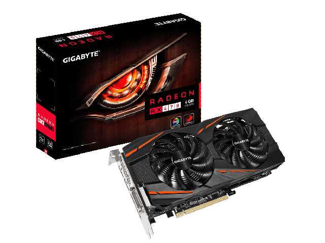 Видео карти Gigabyte Radeon RX 470 WINDFORCE 4G