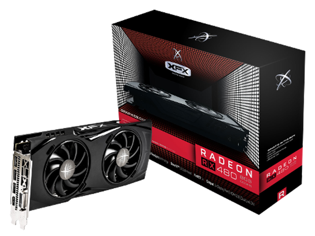 Видео карти XFX Radeon RX 480 GTR 8GB with Hard Swap