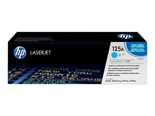 Консумативи Оригинален тонер HP 125A Cyan LaserJet
