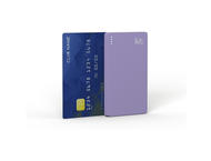 Външни батерии Kit Fresh Business Card 2000 mAh, в лилаво