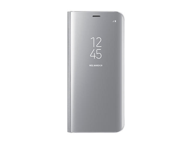 Калъфи Samsung Galaxy S8 Clear View Cover, в сребристо